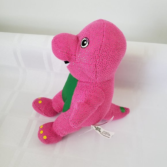 Barney The Dinosaur 7" Plush Stuffed Toy Dinosaur - Picture 4 of 7